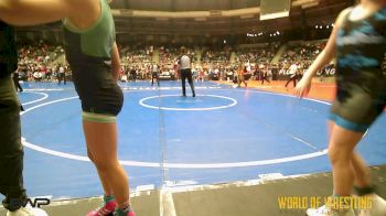 84 lbs Round Of 16 - Emma Pope, Williamsburg Wrestling Club vs Charleigh Richardson, Roundtree Wrestling Academy