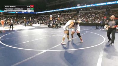 235 lbs Consi Of 8 #2 - Sofia Ibarra, Etiwanda (SS) vs Isabella Lorenzana, Marina (SS)