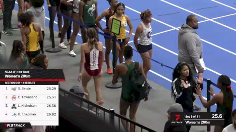 Women's 200m, Finals 5