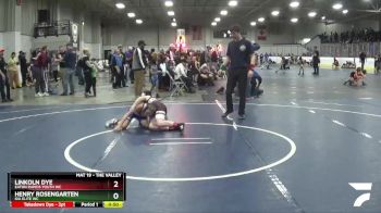 82 lbs Quarterfinal - Henry Rosengarten, Ida Elite WC vs Linkoln Dye, Eaton Rapids Youth WC