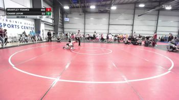 85 lbs Rr Rnd 1 - Brantley Franks, Roughnecks - MS vs Chase Layue, Silo - MS