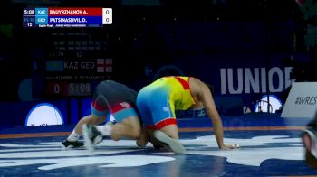 70 kg Round Of 16 - Asset Bauyrzhanov, Kaz vs Davit Patsinashvili, Geo
