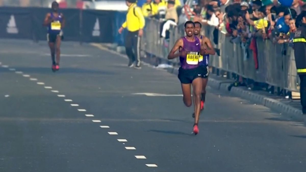 Ethiopian Abera Sets 5+ Minute PR To Win Dubai Marathon In 2:04:24
