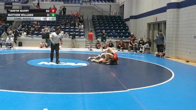 165 lbs Cons. Round 2 - Austin Marry, Belmont Abbey vs Matthew Williams, Coker