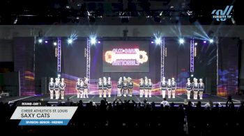Cheer Athletics St. Louis - Saxy Cats [2023 L3 Senior - Medium Day 1] 2023 GLCC Schaumburg Grand Nationals