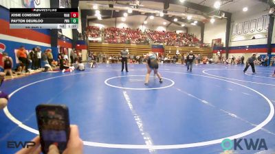 155-165 lbs Rr Rnd 3 - Josie Constant, Vian Wrestling Club vs Payton Deurloo, Perry Wrestling Academy