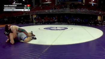 120 lbs Round 1 (4 Team) - Jameson Small, Kearney vs Isaac Stansbury, Smith Center HS