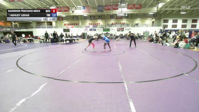 124 lbs 3rd Place Match - Kamilah Brooks, Lindsey Wilson vs Gabriella Gomez, McKendree University