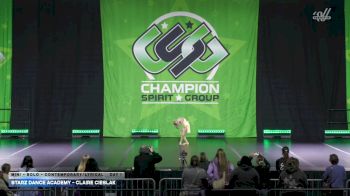 Starz Dance Academy - Claire Cieslak [2026 Mini - Solo - Contemporary/Lyrical Day 1] 2026 CSG Dance Grand Nationals