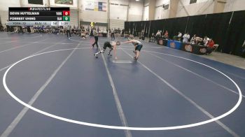 157 lbs Quarterfinals (8 Team) - Devin Nuttelman, York vs Forrest Uhing, Blair