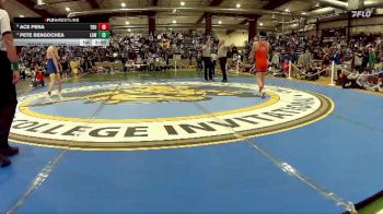 106 lbs Semifinal - Ace Pena, Truckee vs Pete Bengochea, Lowry