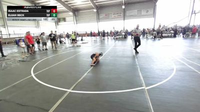 50 lbs 3rd Place - Isaac Estrada, Top Rank Hammers vs Elijah Beck, Top Rank Hammers