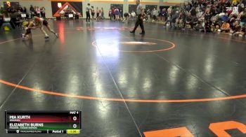 100 lbs Quarterfinal - Mia Kurth, Waukon vs Elizabeth Burns, Prairie, Cedar Rapids