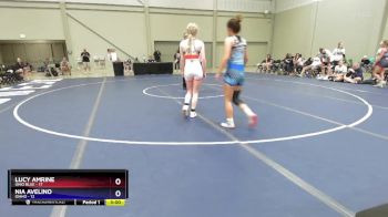 105 lbs Placement Matches (16 Team) - Lucy Amrine, Ohio Blue vs Nia Avelino, Idaho