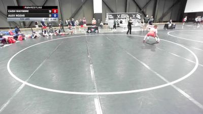 120 lbs Cash Waymire, Tennessee vs Alex Rozas, Louisiana