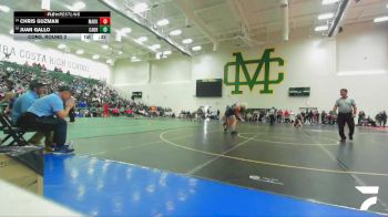 157 lbs Cons. Round 2 - Chris Guzman, Villa Park vs Juan Gallo, Cabrillo/Long Beach