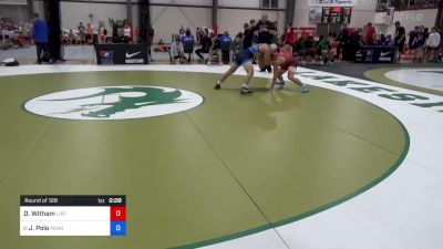 70 kg Round Of 128 - Drew Witham, Lirtc vs Jackson Polo, Pennsylvania RTC