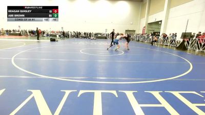 126 lbs Consi Of 64 #1 - Reagan Quigley, GA vs Abe Brown, MA