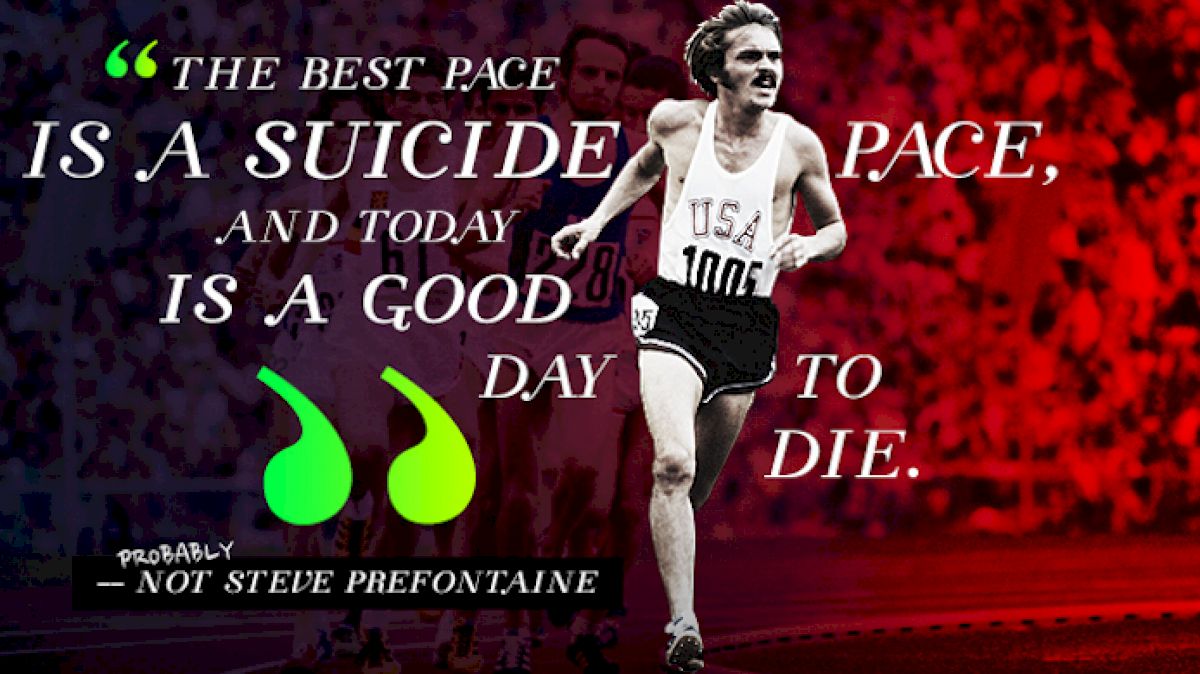 Is Pre's "Suicide Pace" Quote Fake?