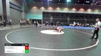 165 lbs Round Of 16 - Michael Goldfeder, Unattached vs Keller Rock, Embry-Riddle