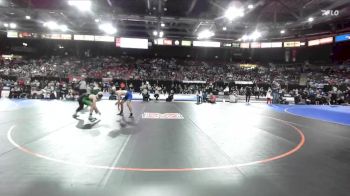 5A 126 lbs Quarterfinal - Jett Hone, Blackfoot vs Peyton Keller, Preston
