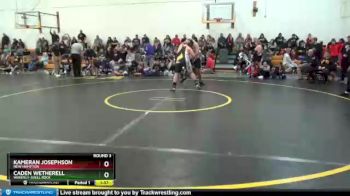 Round 3 - Kameran Josephson, New Hampton vs Caden Wetherell, Waverly-Shell Rock