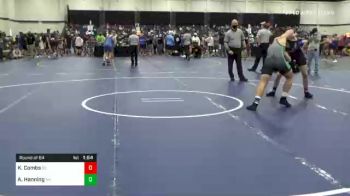 182 lbs Prelims - Kyle Combs, SC vs Aiden Hanning, NH