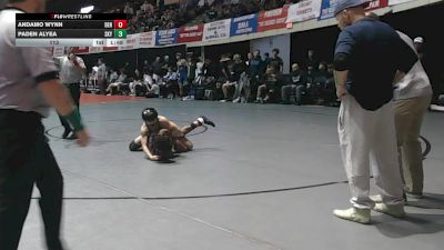 113 lbs Champ Round 1 (16 Team) - Andamo Wynn, Denbigh vs Paden Alyea, Skyline