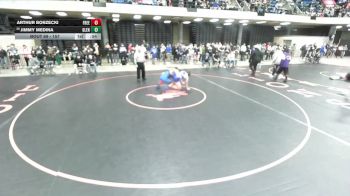 157 lbs Champ. Round 1 - Jimmy Medina, Plainfield (South) vs Arthur Borzecki, Hoffman Estates