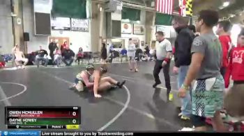 160 lbs Finals (2 Team) - Owen McMullen, Dynasty Death Row vs Dayne Howey, Team Ohio