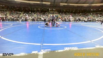 55 lbs Round Of 64 - Maxwell Caudle, Team Maryland vs Baker James, Cowboy Wrestling Club