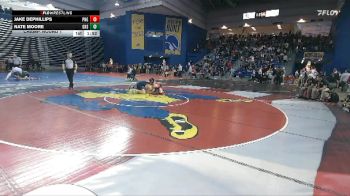 175 lbs Champ. Round 1 - Nate Moore, Grassfield vs Jake Dephillips, Plainedge