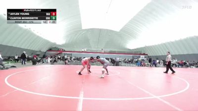 174 lbs Quarterfinal - Jaylen Young, Wabash vs Clinton Morrisette, King