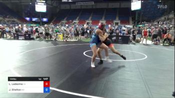 144 lbs Quarters - Lucia Ledezma, California vs Jayci Shelton, Missouri