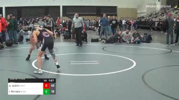 97 lbs Quarterfinal - Parker Quinn, Broad Axe White ES vs Luca Ferrara, Bitetto Trained ES