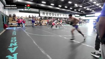 106 lbs Quarterfinal - Hunter Higgins, Chowchilla vs Steven Garcia, Firebaugh