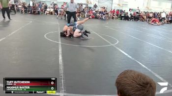 140 lbs Round 4 (6 Team) - Maximus Baxter, Contenders Blue vs Tuff Hutcheson, Forge