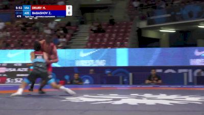 63 kg 1/8 Final - Haiden Drury, United States vs Ziya Babashov, Azerbaijan