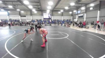 130 lbs Round Of 16 - Domnic Harding, Mountain View Toros vs Sophia Rimbert, Nm Beast