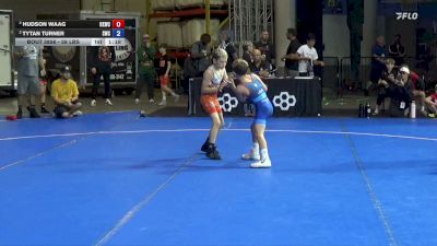 58 lbs Semis - Hudson Waag, Keystone Kids Wrestling Club vs Tytan Turner, Stallions Wrestling Club