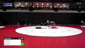 190 lbs Semifinal - Kurstynn Walker, Tuttle High School Girls vs Charly Heath, Duncan Demons