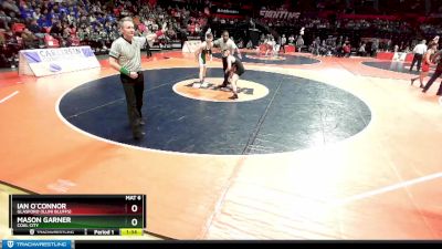 1A 138 lbs Cons. Round 3 - Mason Garner, Coal City vs Ian O`Connor, Glasford (Illini Bluffs)