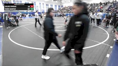 105 lbs Champ. Round 1 - Sophia Lazaro, Northview vs Dulce Lugo, Cerritos