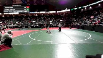 60 lbs Champ. Round 1 - Hank Blair, CPWA vs Syair Shields, SHLA