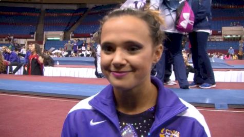 Ashleigh Gnat On Perfect 10 & Digging LSU Out Of Beam