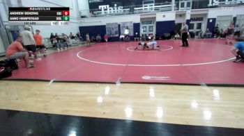 100 lbs Semifinal - Andrew Benzing, Kraken Black - MS vs Jamo Hempstead, Revival Blue - MS