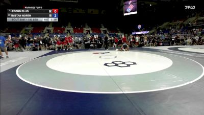 150 lbs Champ. Rd Of 16 - Legend Ellis, OK vs Tristan North, WI