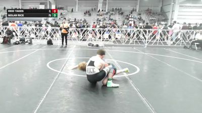 132 lbs Consi Of 4 - Reid Yakes, FL vs Nolan Rice, PA