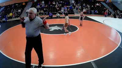 65 lbs Champ. Round 1 - James Spino, Greensburg Salem vs Joe James, All American