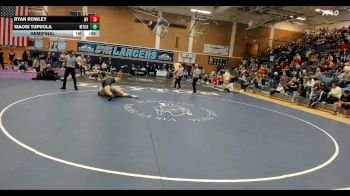 285 lbs Semifinal - Siaosi Tupuola, Mountain Crest vs Ryan Rowley, West Field